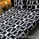 Fleece Bedsheet King Size-3Pcs-Design-610